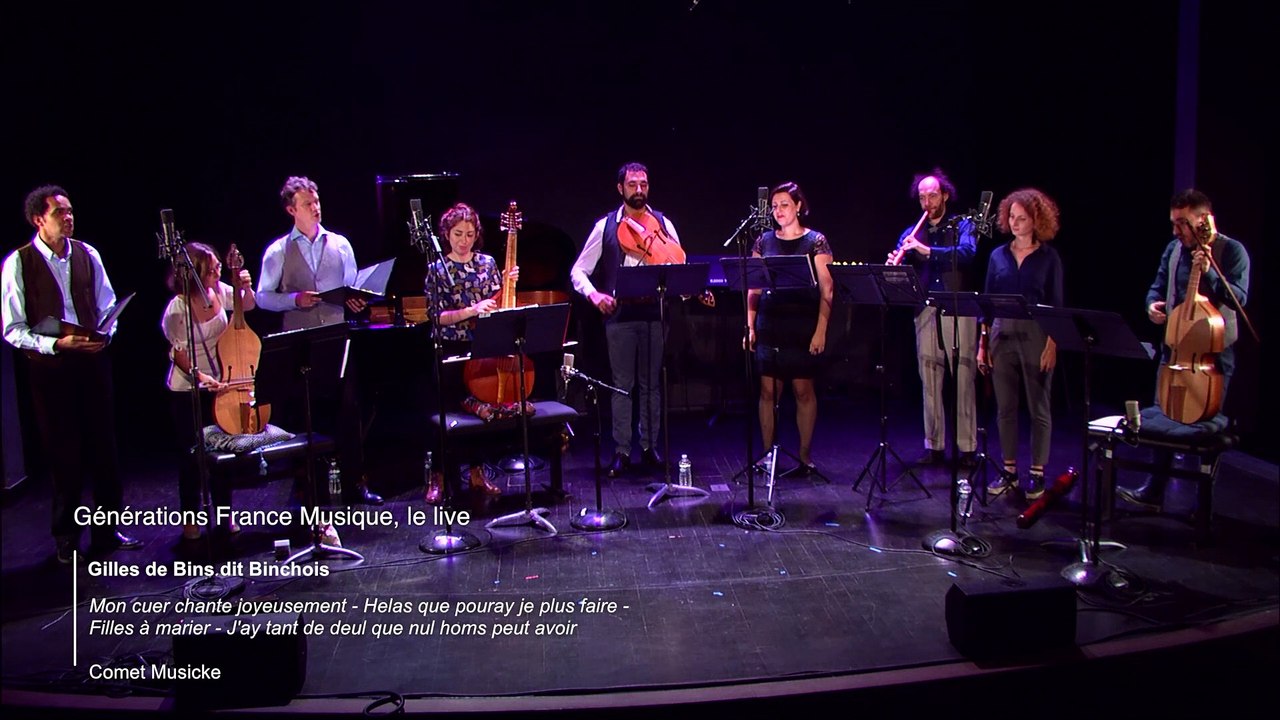 Gilles de Bins dit Binchois : Quatre chansons (Comet Musicke)