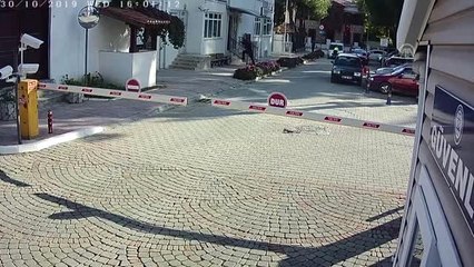 Polis-şüpheli kovalamacası - Şüphelinin adliyeye sevki