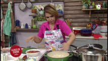 Hoy en Clases de cocina Pasta de camarones en salda de ajo y pasta en salsa de tuna 31/10/2019