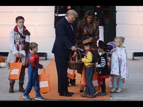 Donald et Melania Trump fêtent Halloween les internautes ne les ratent pas