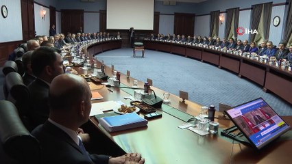 Cumhurbaşkanı Erdoğan, AK Parti Büyükşehir ve İl Belediye Başkanları ile bir araya geldi