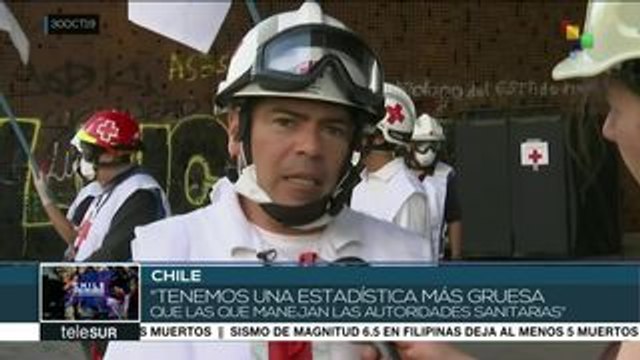 Cruz Roja Chile: Registramos 2 veces más heridos que la cifra oficial