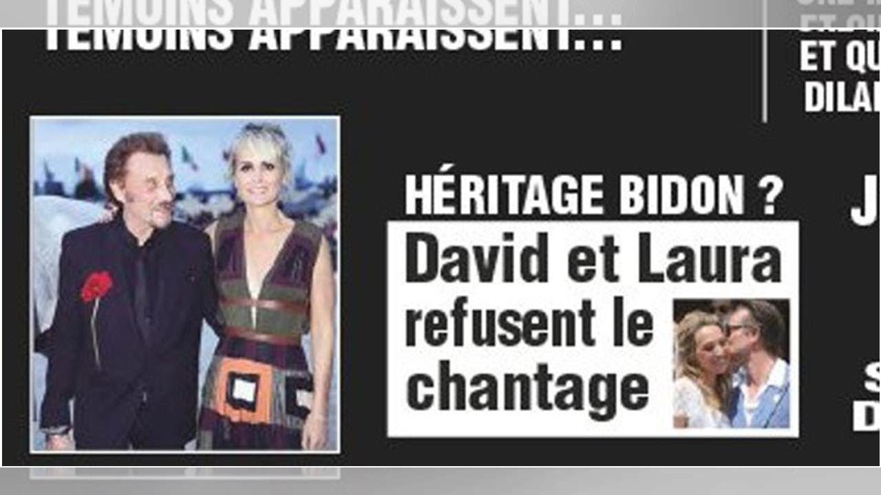 David Hallyday et Laura Smet, héritage bidon, ils refusent le chantage