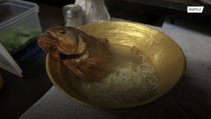 طوكيو: مطعم يقدم سمك البيرانا !!!