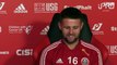 Burnley-born midfielder Oliver Norwood watched Clarets win against his current side Sheffield United at Wembley stadium