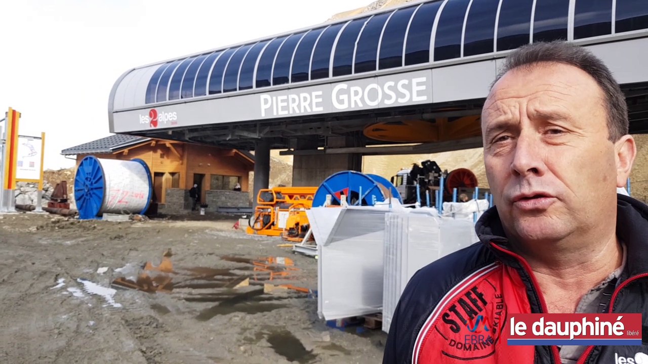 LES DEUX ALPES Sur le chantier de Pierre Grosse