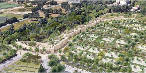 Le futur cimetière de la métropole de Montpellier