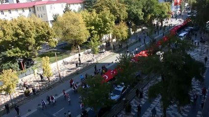 Abdal Halil Ağa'yı anma yürüyüşü düzenlendi