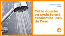 Cette douche en cycle fermé économise 90% de l'eau