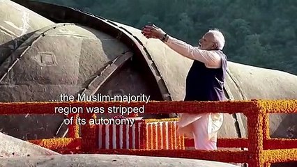 Indian Kashmir formally ceases to be a state