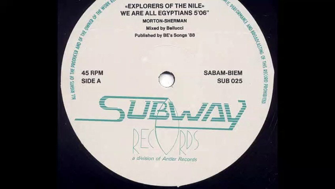 Explorers Of The Nile - We Are All Egyptians (A)