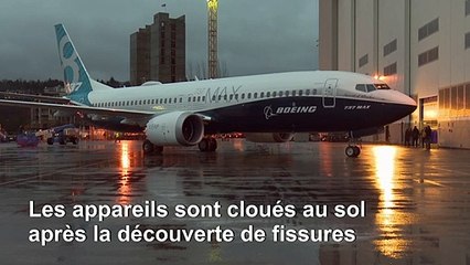 Des dizaines de Boeing cloués au sol pour cause de "fissures"