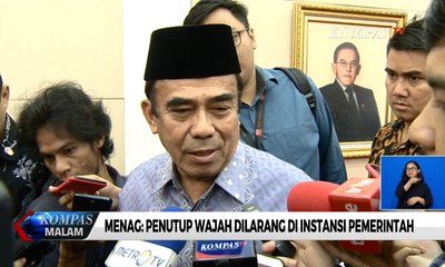 Download Video: Soal Cadar, Menag: Penutup Wajah Dilarang di Instansi Pemerintah