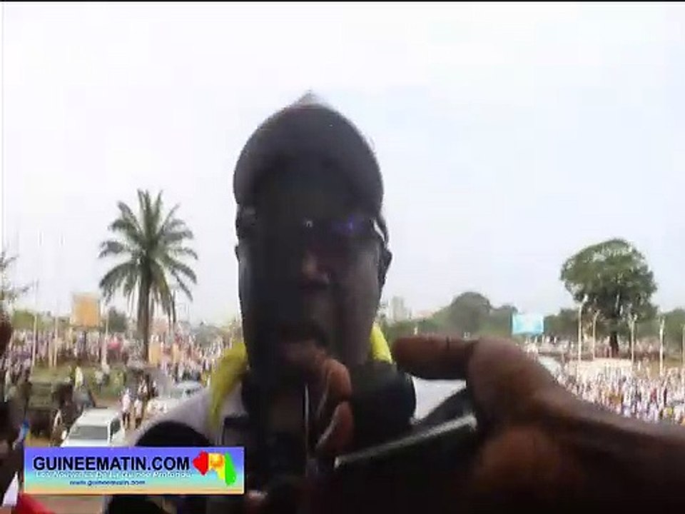 Malick Sankhon sur l'accueil du Pr Alpha Condé : « on ne peut comparer le diamant et l’argent »