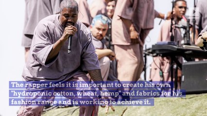 Kanye West Wants Eco-Friendly Yeezy Brand
