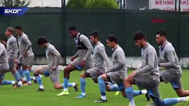 Trabzonspor, Göztepe maçının hazırlıklarını sürdürdü