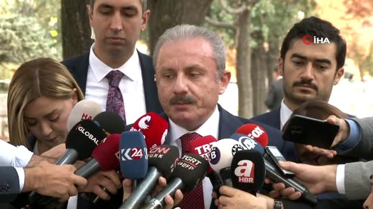 TBMM Başkanı Şentop: "ABD binlerce kilometre öteden Suriye'de terör örgütleriyle mücadele etmek...