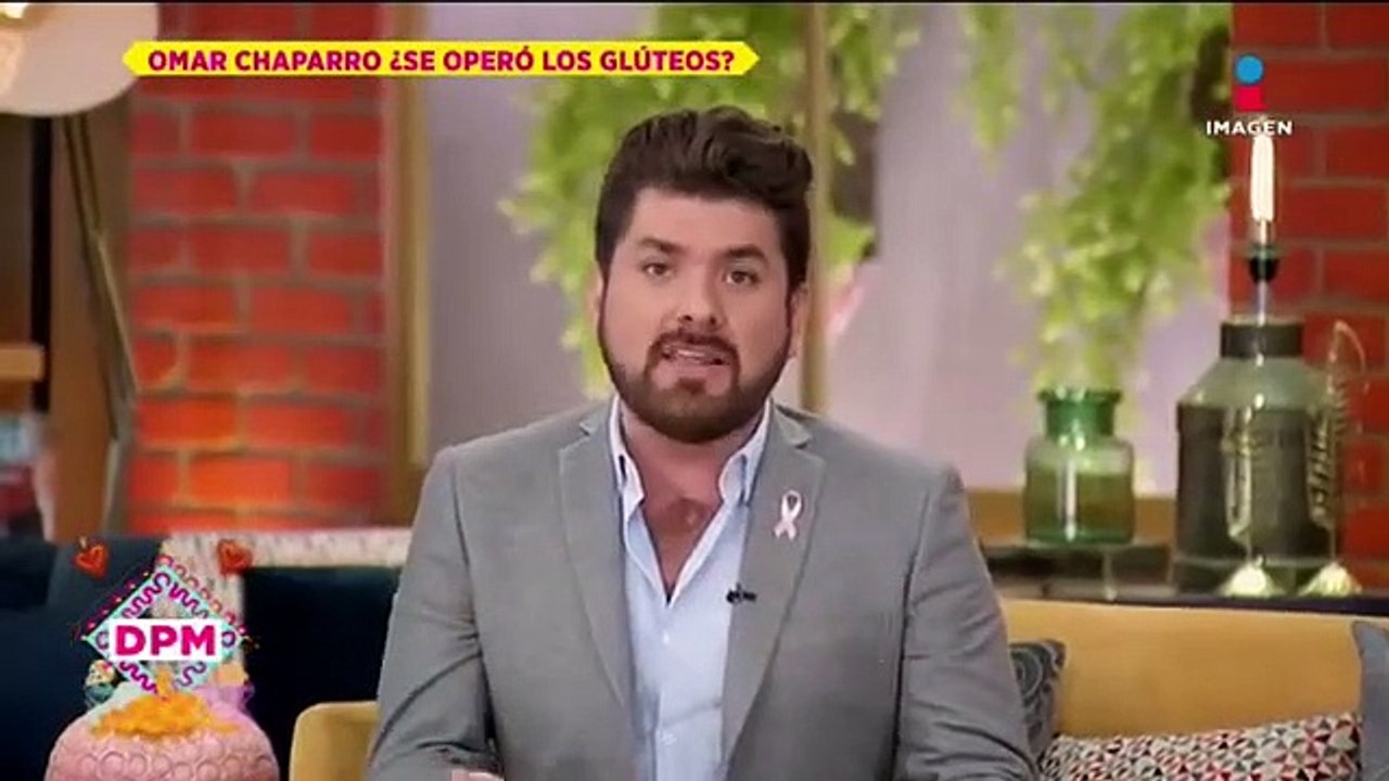 ¿Omar Chaparro se operó las pompas?