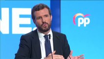 Casado exige que Sánchez dimita si saca 