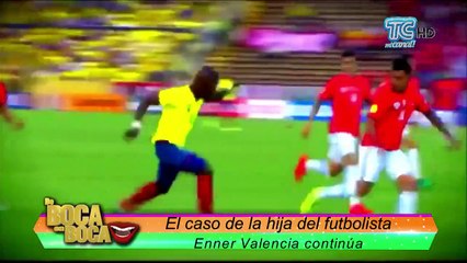 Sintia Pinargote ya pagó su fianza, su hija está con su padre Enner Valencia