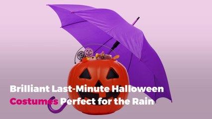 Brilliant Last-Minute Halloween Costumes Perfect for the Rain