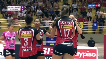 Sesi Bauru x São Paulo Barueri - Campeonato Paulista 2019