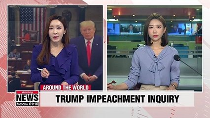 House votes to formalize impeachment inquiry procedures