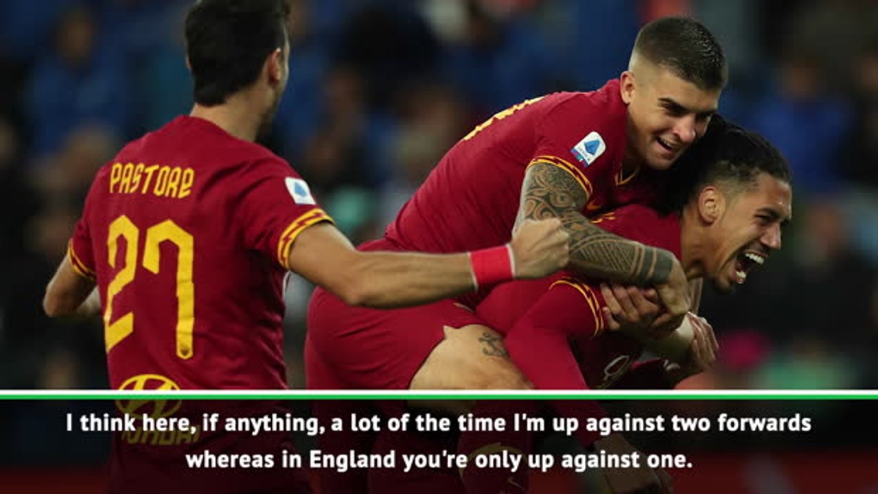 Smalling compares Serie A to the Premier League
