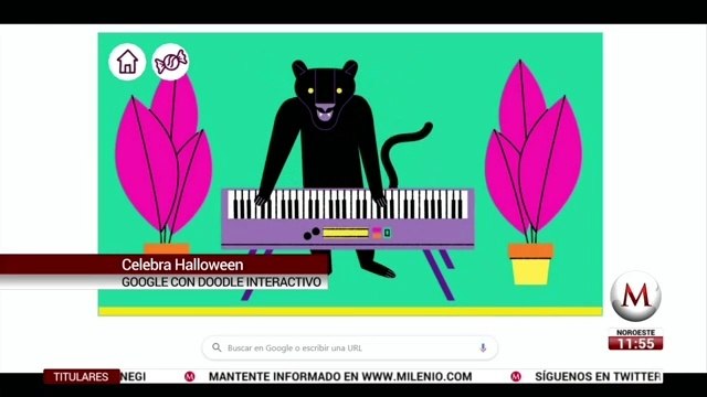 Google celebra Halloween con un doodle terrorífico