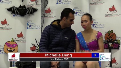 Novice Women Short Program - 2020 Skate Canada: Alberta-NWT/Nunavut Sectional Championships (9)