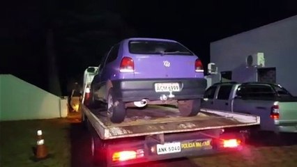 Gol furtado é recuperado pela equipe da PM em Cascavel