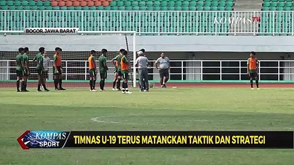 Timnas U-19 Terus Matangkan Taktik dan Strategi Menuju Piala Asia 2020