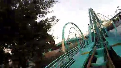 Kraken front seat on-ride GO PRO Seaworld Orlando