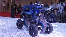 Yamaha exhibits electric and three-wheeled bikes | OneIndia News