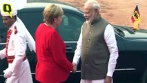 German Chancellor Merkel Arrives, to Hold Talks with PM on 1 Nov