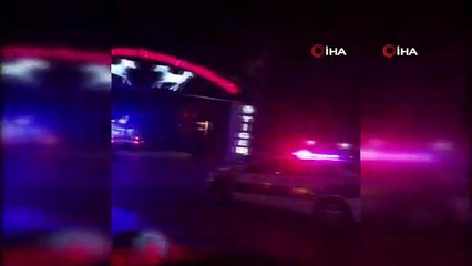 Bursa'da feci kaza...Devrilen çekici İzmir yolunu kapattı