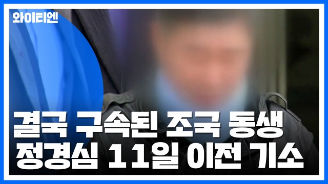 결국 구속된 조국 동생...검찰, 정경심 11일 이전 추가 기소 / YTN