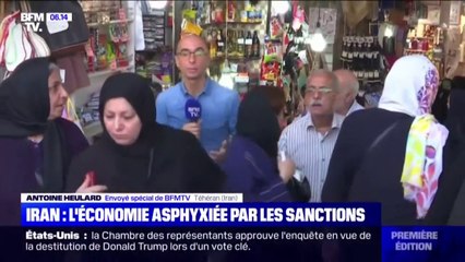 En Iran, les sanctions imposées par les États-Unis asphyxient l'économie du pays