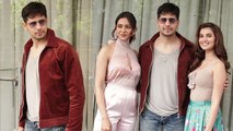 Tara Sutaria & Sidharth Malhotra look adorable at Marjaavaan promotions |FilmiBeat