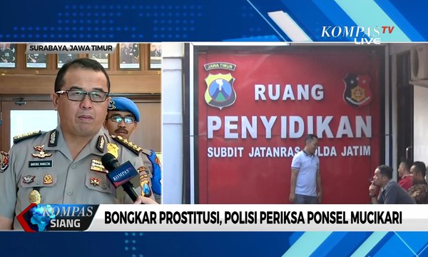 Polda Jatim Bongkar Jaringan Prostitusi Online Artis
