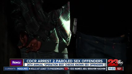 2 arrests made in 26th annual 'Operation Boo'