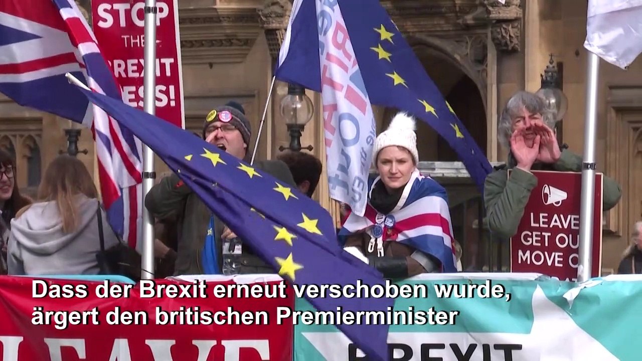 Noch kein Brexit: Johnson 'unglaublich frustriert'