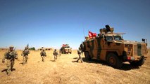 Türkiye ile Rusya'nın Güvenli Bölge'de ortak devriyesi öncesi sınırda hareketlilik yaşandı
