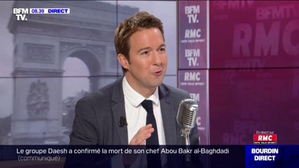 Pour le député LR Guillaume Peltier, "Emmanuel Macron est le président de l'argent de la finance, pas du travail"
