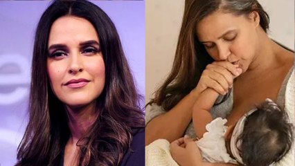 Neha Dhupia back to work within hours of her delivery | FilmiBeat