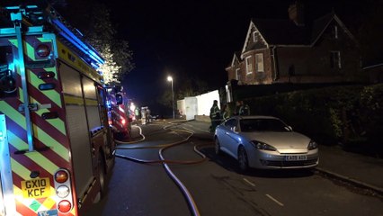 East Grinstead fire. Video: Eddie Howland