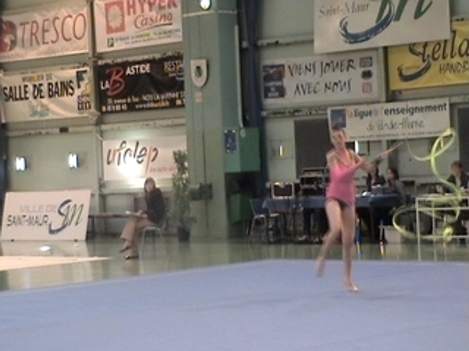 Justine BEZOTTE-ruban-championne de france-27/01/08