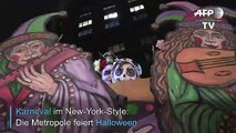 Halloween-Parade: Untote ziehen durch New York