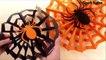 Decoration for Halloween Day of the Dead, Spider Web, Paper spiderweb, Halloween Decoration || Spot tube