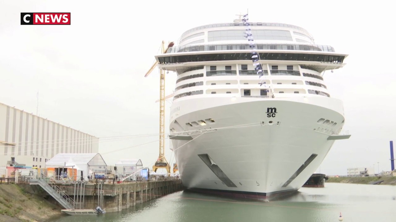 A Saint-Nazaire, on construit des paquebots moins polluants